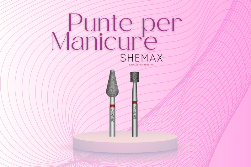 Punte per Cuticole Shemax – Cilindro e Goccia