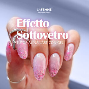 REFILL UNGHIE SOTTOVETRO GEL MILKY PINK