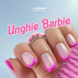 Unghie Barbie - Pink French Nails