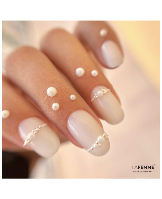 r007 base rubber milky white manicure semipermanente bianco lattiginoso