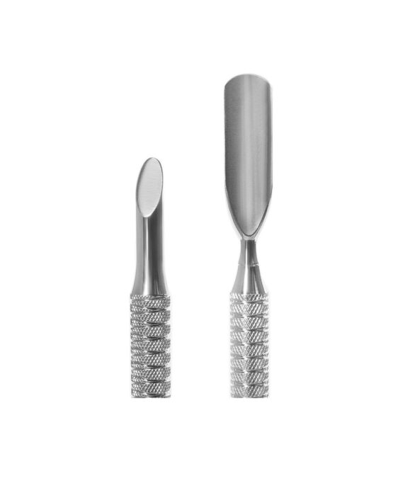 Spingi Cuticola Staleks PRO - EXPERT PE-90-2 - spingitore inclinato e largo arrotondato manicure onicotecnica professionale 02