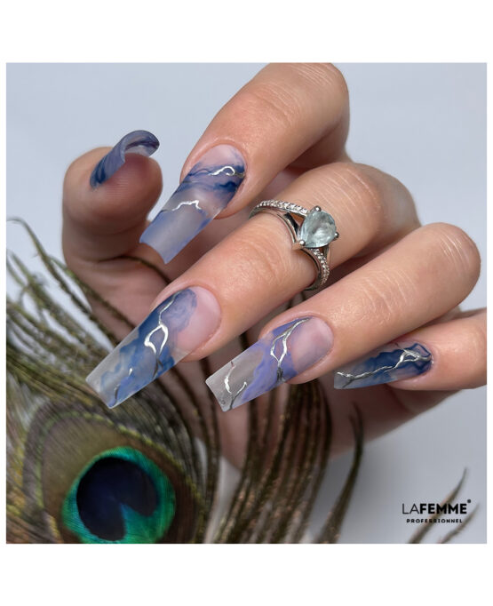 Nail Art effetto Fumo in trasparenza