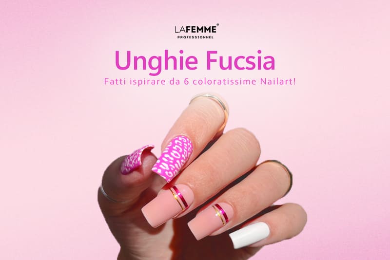 Unghie fucsia