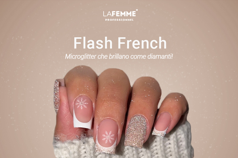 French Unghie Glitter – La Femme