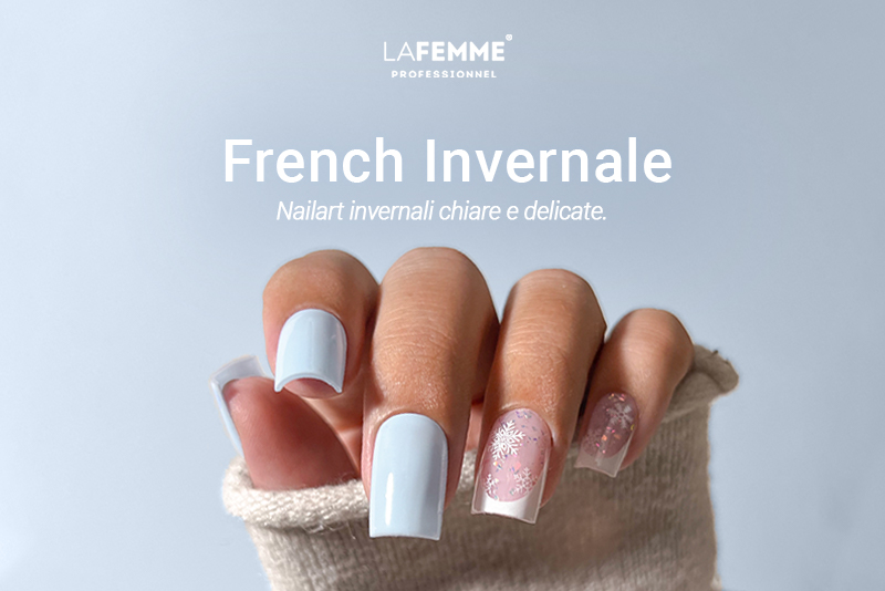 Unghie French Invernali La Femme