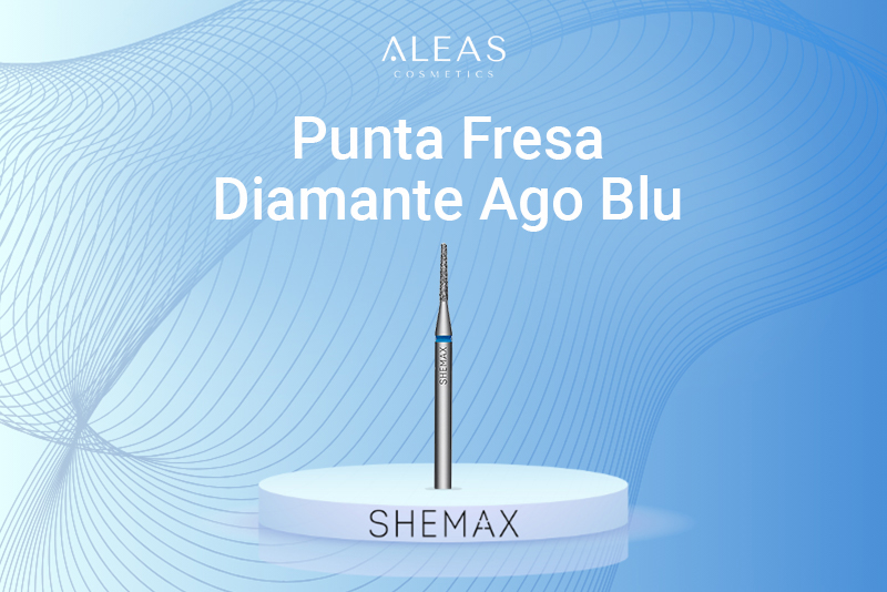 Punta fresa per unghie Ago Blu – SheMax