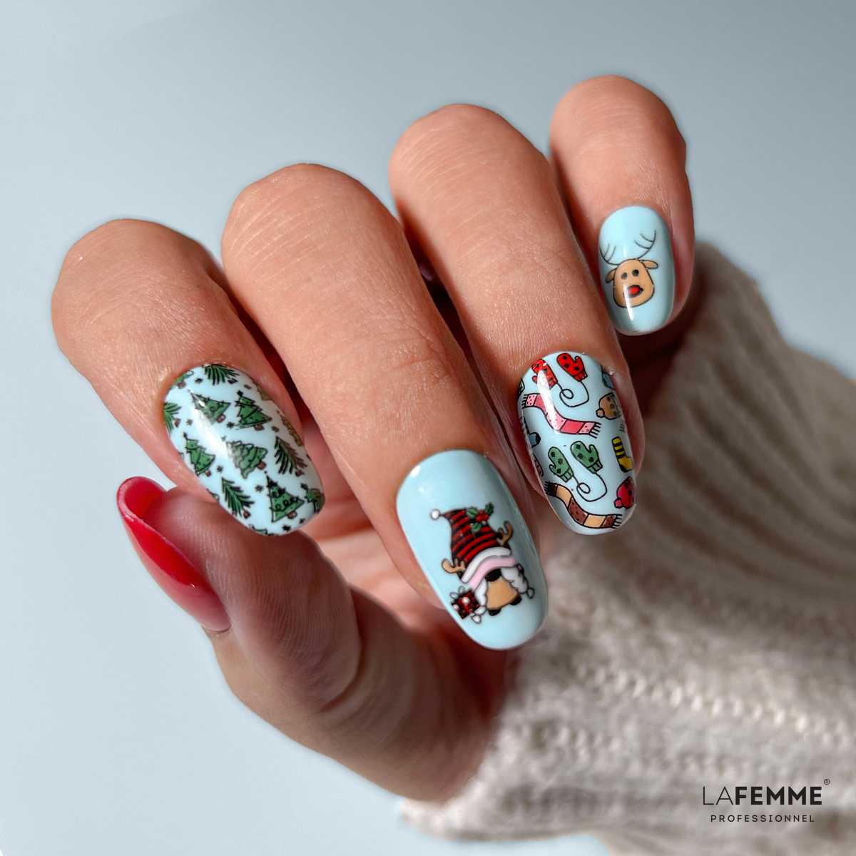 Nailart Joyful Christmas