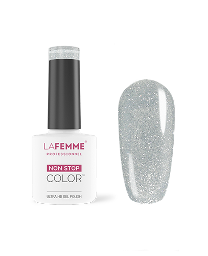 z022-argento-glitter- Let It Glow - La Femme Xmas Collection 2023