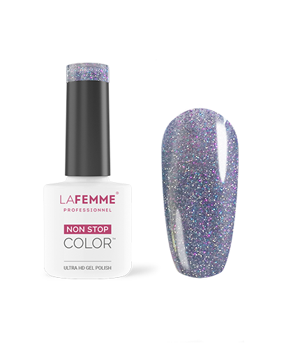 z024-viola-glitter-Let It Glow - La Femme Xmas Collection 2023