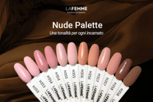 palette unghie nude