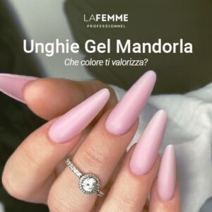 Unghie gel mandorla