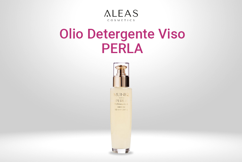 olio detergente viso perla