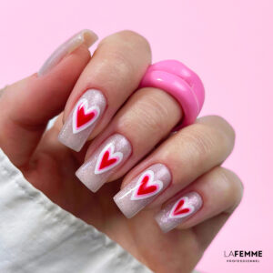 heart manicure