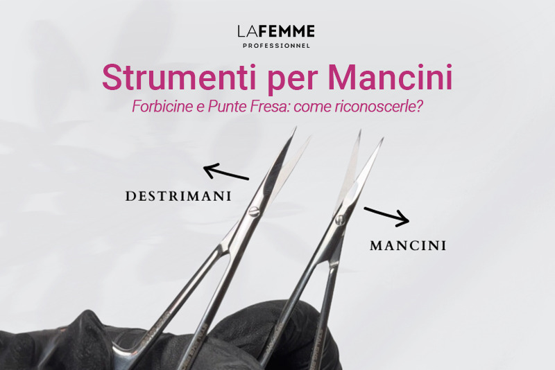 Manicure: Punte Fresa e Forbici per Mancini