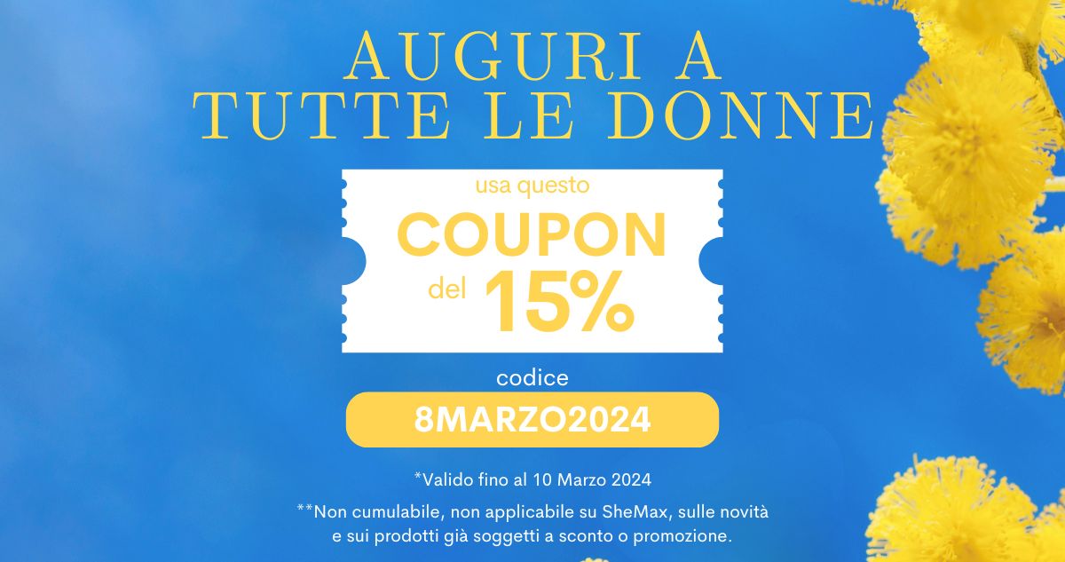 coupon 8 marzo