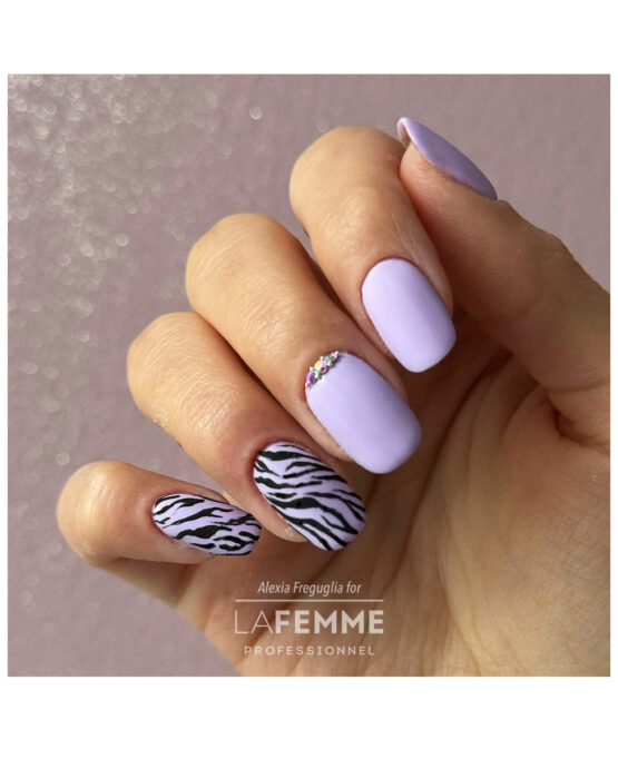 nailart animalier lilla