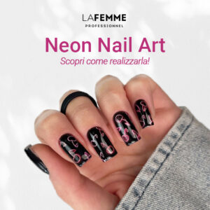 neon nail art