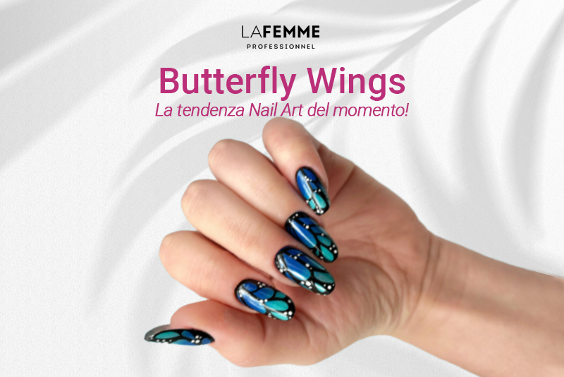 Butterfly Wings Nail Art