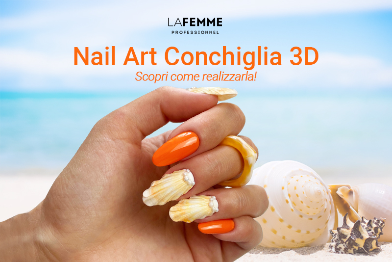 Nail Art Conchiglia 3D – Tutorial