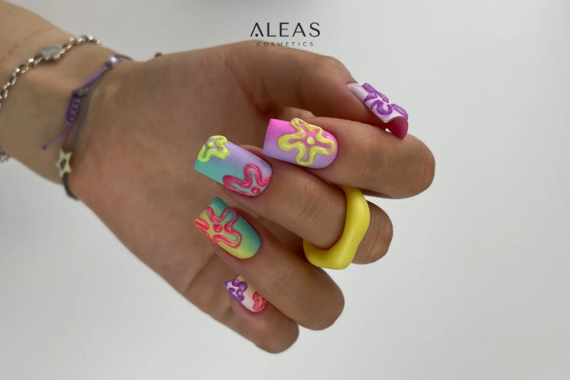 Nail Art Fiori 3D