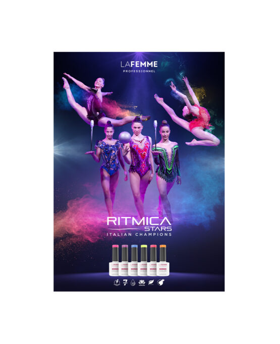 Poster Collezione La Femme Ritmica Stars - Semipermanenti Flash