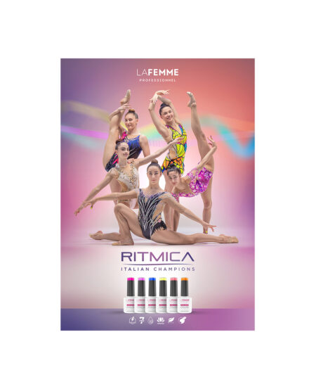 Poster Ritmica - 6 pz Smalti Semipermanenti La Femme