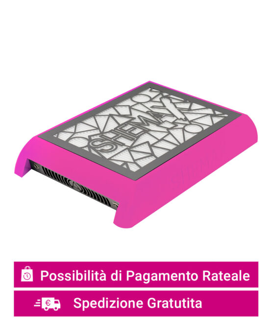 aspiratore da tavolo shemax style X-PRO rosa