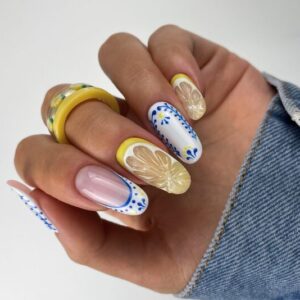 Unghie Vacanza Capri - Nail Art Frutta